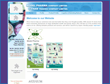 Tablet Screenshot of modelpharma.com